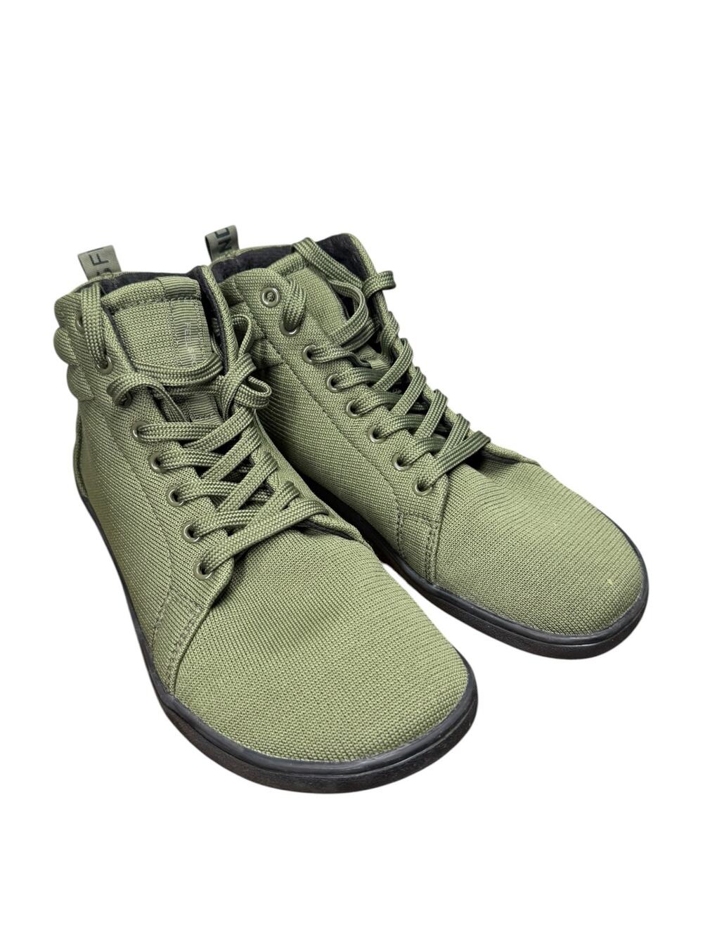 Feelgrounds Feel Grounds High Top Knit Olive Green Sneakers EU 39 US 8 + Inserts